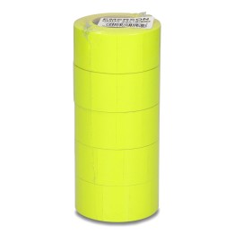 ETYKIETY SAMOPRZYLEPNE 23X16MM DO METKOWNIC EMERSON ŻÓŁTE 5 ROLEK*600SZT