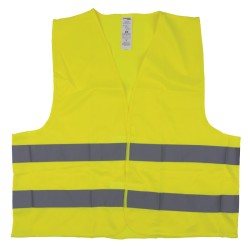 KAMIZELKA ODBLASKOWA ŻÓŁTA DONAU SAFETY M