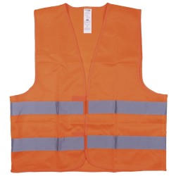 KAMIZELKA ODBLASKOWA POMARAŃCZOWA DONAU SAFETY S