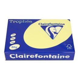 PAPIER KSERO KOLOR A4 TROPHEE 1778PC ŻÓŁTY 80G 500 ARK