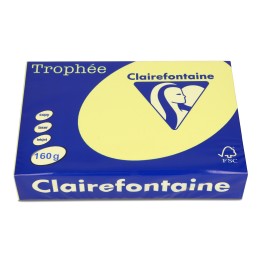 PAPIER KSERO KOLOR A4 TROPHEE 1023PC ŻÓŁTY 160G 250 ARK