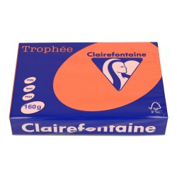 PAPIER KSERO KOLOR A4 TROPHEE 1021PC CZERWIEŃ KARDYNALSKA 160G 250 ARK