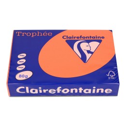 PAPIER KSERO KOLOR A4 TROPHEE 1873PC CZERWIEŃ KARDYNALSKA 80G 500 ARK