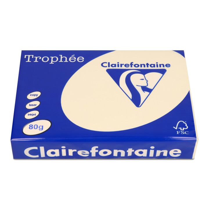 PAPIER KSERO KOLOR A4 TROPHEE 1871PC PIASKOWY 80G 500 ARK