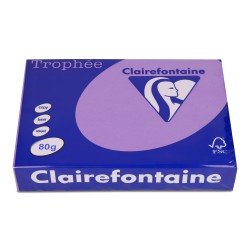 PAPIER KSERO KOLOR A4 TROPHEE 1786PC FIOLETOWY 80G 500 ARK