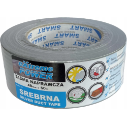TAŚMA NAPRAWCZA 48MMX50M SREBRNA EXTREME POWER SMART
