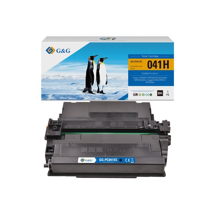 G&G KOMPATYBILNY TONER Z CANON 041HBK, NT-PC041XC, BLACK, 20000S, HIGH CAPACITY