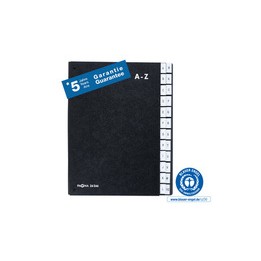 TECZKA SKOROWIDZ A-Z DO PODPISU DURABLE PAGNA P2424604 CZARNA TEKTUROWA