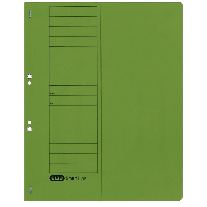 SKOROSZYT OCZKOWY 1/2 A4 ELBA 100551879 ZIELONY KARTON 250 G/M²