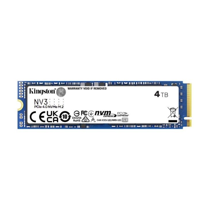 KINGSTON DYSK SSD NV3 4TB M.2 2280 PCI-E 4.0 NVME 6000/5000