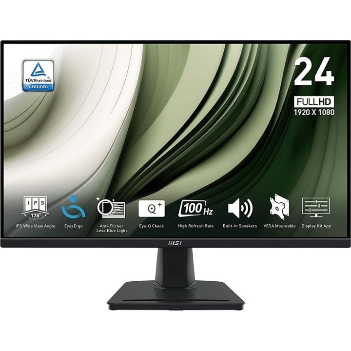 MSI MONITOR 23.8 CALA PRO MP245G LED/FHD/FLAT/100HZ/CZARNY
