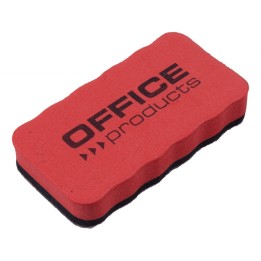 GĄBKA DO TABLIC MAGNETYCZNA 110X57X20MM OFFICE PRODUCTS CZERWONA