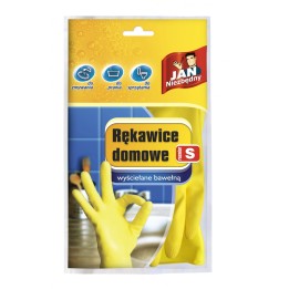 RĘKAWICE DOMOWE Z NATURALNEGO LATEKSU JAN NIEZBĘDNY S