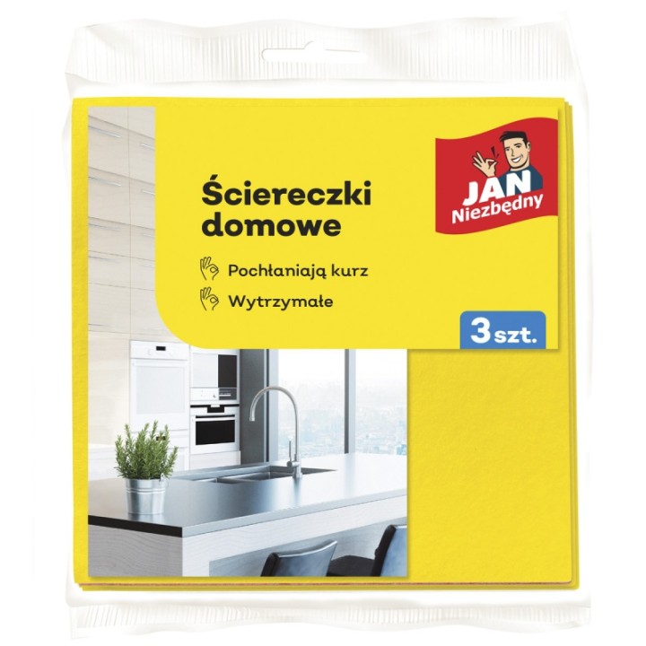 ŚCIERECZKA DOMOWA DO KURZU JAN NIEZBĘDNY 3SZT