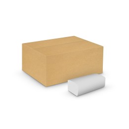 RĘCZNIK PAPIEROWY DWUWARSTWOWY CELULOZOWY VELVET CARE V-FOLD NN 23X25 CELULOZA 5600059 BIAŁY 150 LISTKÓW 20 SZT.
