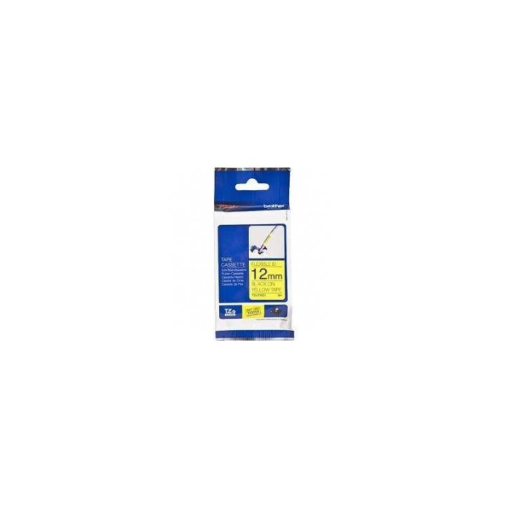 TASIEMKA ORYGINALNA CZARNY/ŻÓŁTE BROTHER TZEFX631 12MM X 8 M