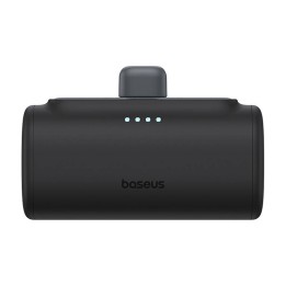 POWERBANK BASEUS COMPACT 5000MAH, 20W, USB-C (CZARNY)