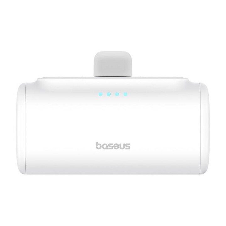 POWERBANK BASEUS COMPACT 5000MAH, 20W, USB-C (BIAŁY)