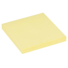 KARTECZKI SAMOPRZYLEPNE 76X76MM YANDA ND-17676 150-1397 ŻÓŁTE 100KART