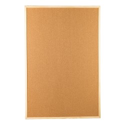TABLICA KORKOWA 80X100CM MATBOARDS 5009K RAMA DREWNIANA
