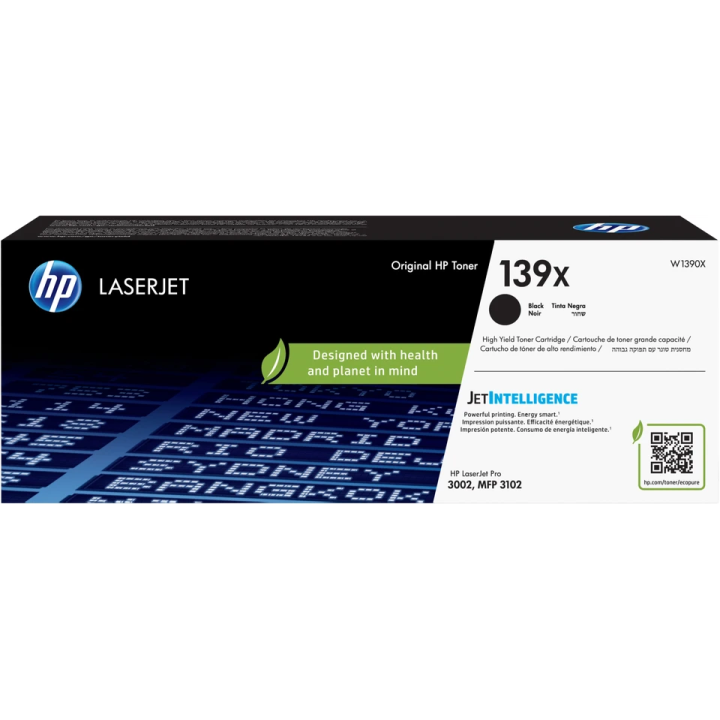 HP ORYGINALNY TONER W1390X, HP 139X, BLACK, 4000S, HIGH CAPACITY