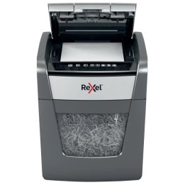 NISZCZARKA A4 REXEL OPTIMUM AUTOFEED+ 50X 2020050XEU CZARNA 50 KRT ŚCINKI 4X28MM 20 LITRÓW