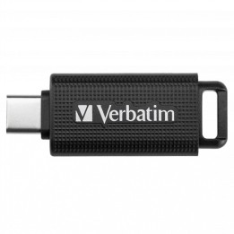 VERBATIM USB FLASH DISK, USB-C, 64GB, STORE ,N, GO USB-C, CZARNY, 49458, DO ARCHIWIZACJI DANYCH