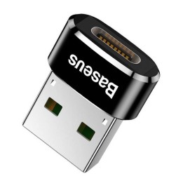 ADAPTER USB-C DO USB-A BASEUS 3A (CZARNY)