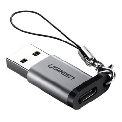 Adapter UGREEN US276 USB-A-USB-C (szary)