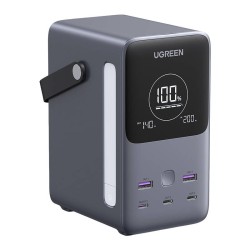 Powerbank UGREEN PB770 48000mAh 300W 6-portowy (szary)