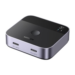 Przełącznik UGREEN AW502 2-portowy USB-C-HDMI