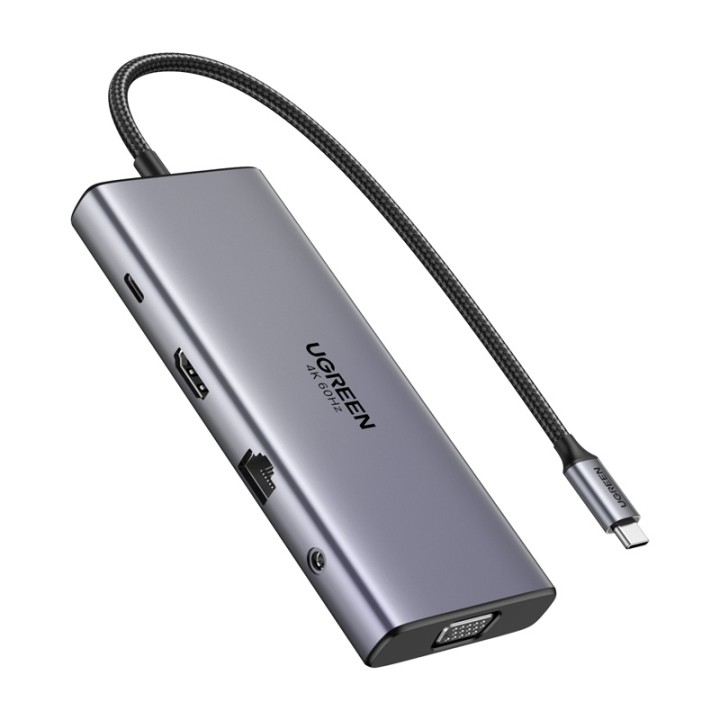 Hub USB-C UGREEN CM639 11-portowy PD 100W