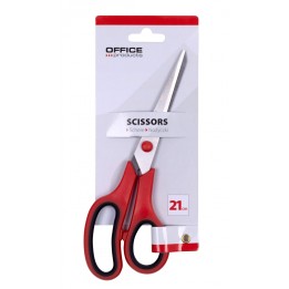 NOŻYCZKI 210MM OFFICE PRODUCTS CZERWONO-CZARNE
