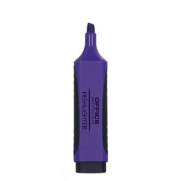 ZAKREŚLACZ OFFICE PRODUCTS Z GUMOWYM UCHWYTEM FIOLETOWY 2-5MM
