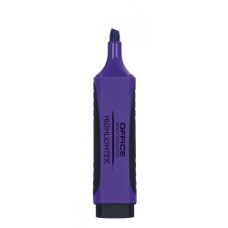 ZAKREŚLACZ OFFICE PRODUCTS Z GUMOWYM UCHWYTEM FIOLETOWY 2-5MM