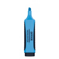ZAKREŚLACZ OFFICE PRODUCTS Z GUMOWYM UCHWYTEM NIEBIESKI 2-5MM