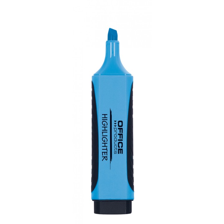 ZAKREŚLACZ OFFICE PRODUCTS Z GUMOWYM UCHWYTEM NIEBIESKI 2-5MM
