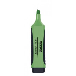 ZAKREŚLACZ OFFICE PRODUCTS Z GUMOWYM UCHWYTEM ZIELONY 2-5MM