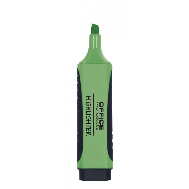 ZAKREŚLACZ OFFICE PRODUCTS Z GUMOWYM UCHWYTEM ZIELONY 2-5MM