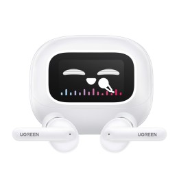 Słuchawki dokanałowe TWS UGREEN EchoBuds HiTune T6 Magic (białe)
