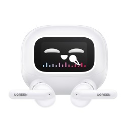 Słuchawki dokanałowe TWS UGREEN EchoBuds HiTune T6 Magic (białe)