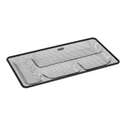 PRZYBORNIK NA BIURKO 175X315X20MM GRAND GR-095 120-1134 CZARNY METALOWY