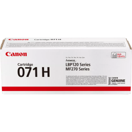 CANON ORYGINALNY TONER 071 H BK, 5646C002, BLACK, 2500S, HIGH CAPACITY