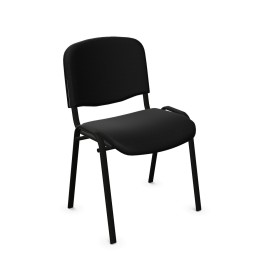 KRZESŁO KONFERENCYJNE ISO BLACK NOWY STYL CZARNE C-11