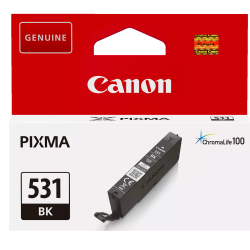 CANON ORYGINALNY INK / TUSZ CLI-531 BK, 6118C001, BLACK, 656S