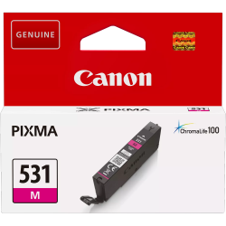 CANON ORYGINALNY INK / TUSZ CLI-531 M, 6120C001, MAGENTA, 191S