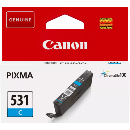 CANON ORYGINALNY INK / TUSZ CLI-531 C, 6119C001, CYAN, 191S