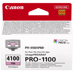 CANON ORYGINALNY INK / TUSZ PFI-4100 PM, 6782C001, PHOTO MAGENTA, 80ML