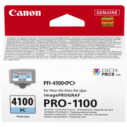 CANON ORYGINALNY INK / TUSZ PFI-4100 PC, 6781C001, PHOTO CYAN, 80ML