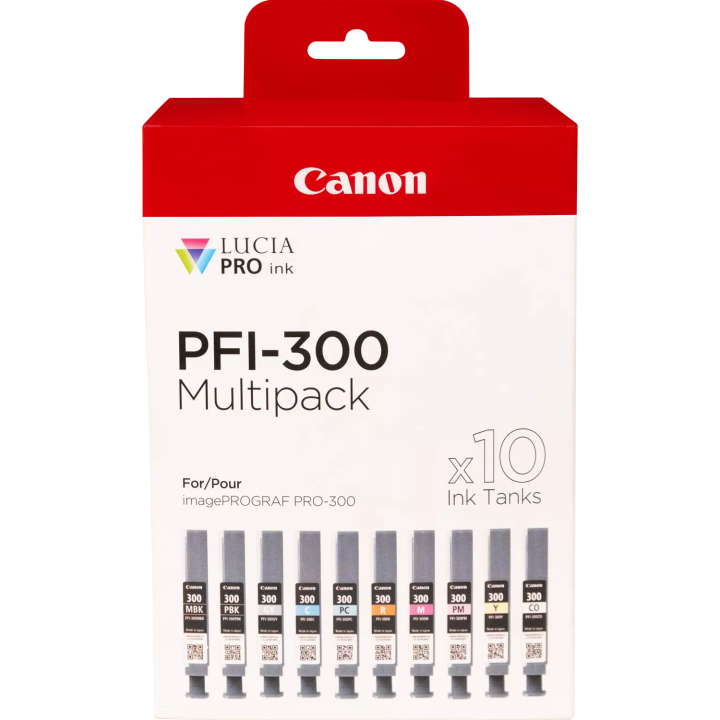 CANON ORYGINALNY INK / TUSZ PFI-300, 4192C008, COLOR, 600S, 16ML